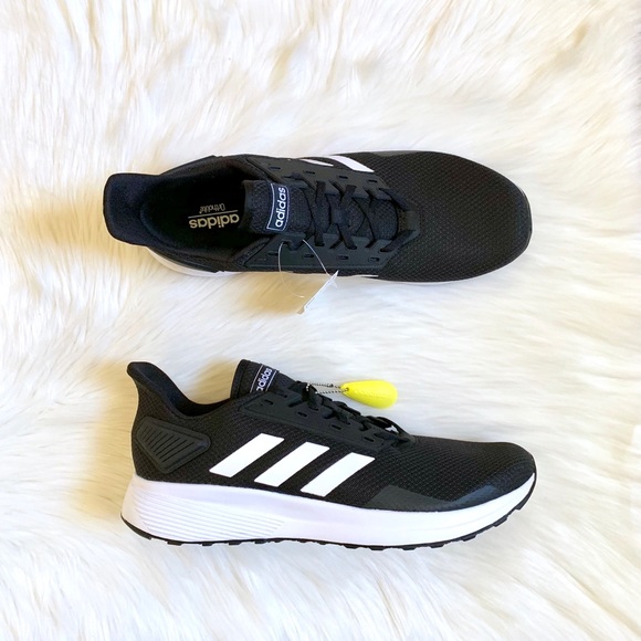 adidas duramo 9 black white